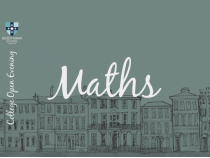 Maths &amp; Further Maths