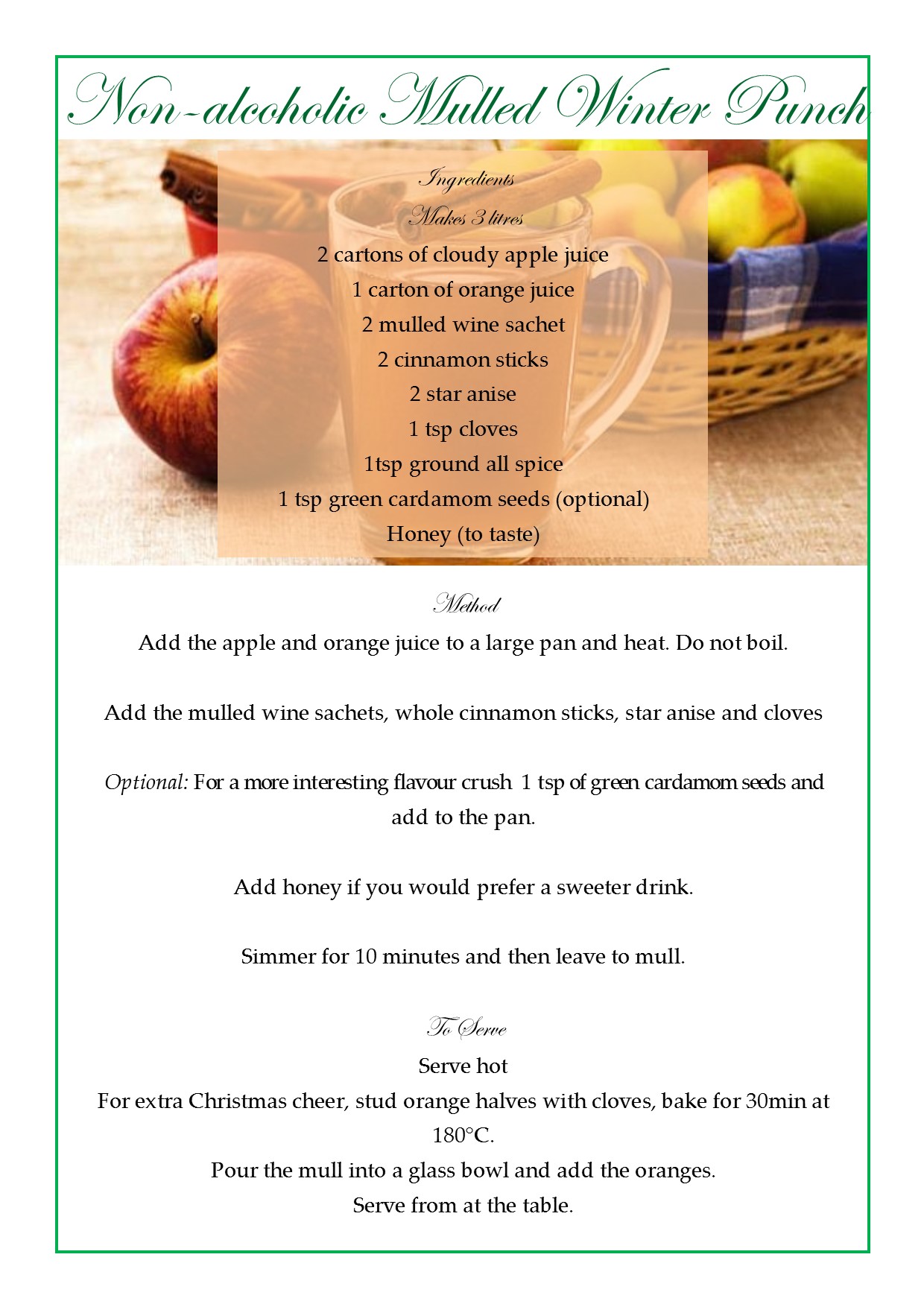 Mulled Punch