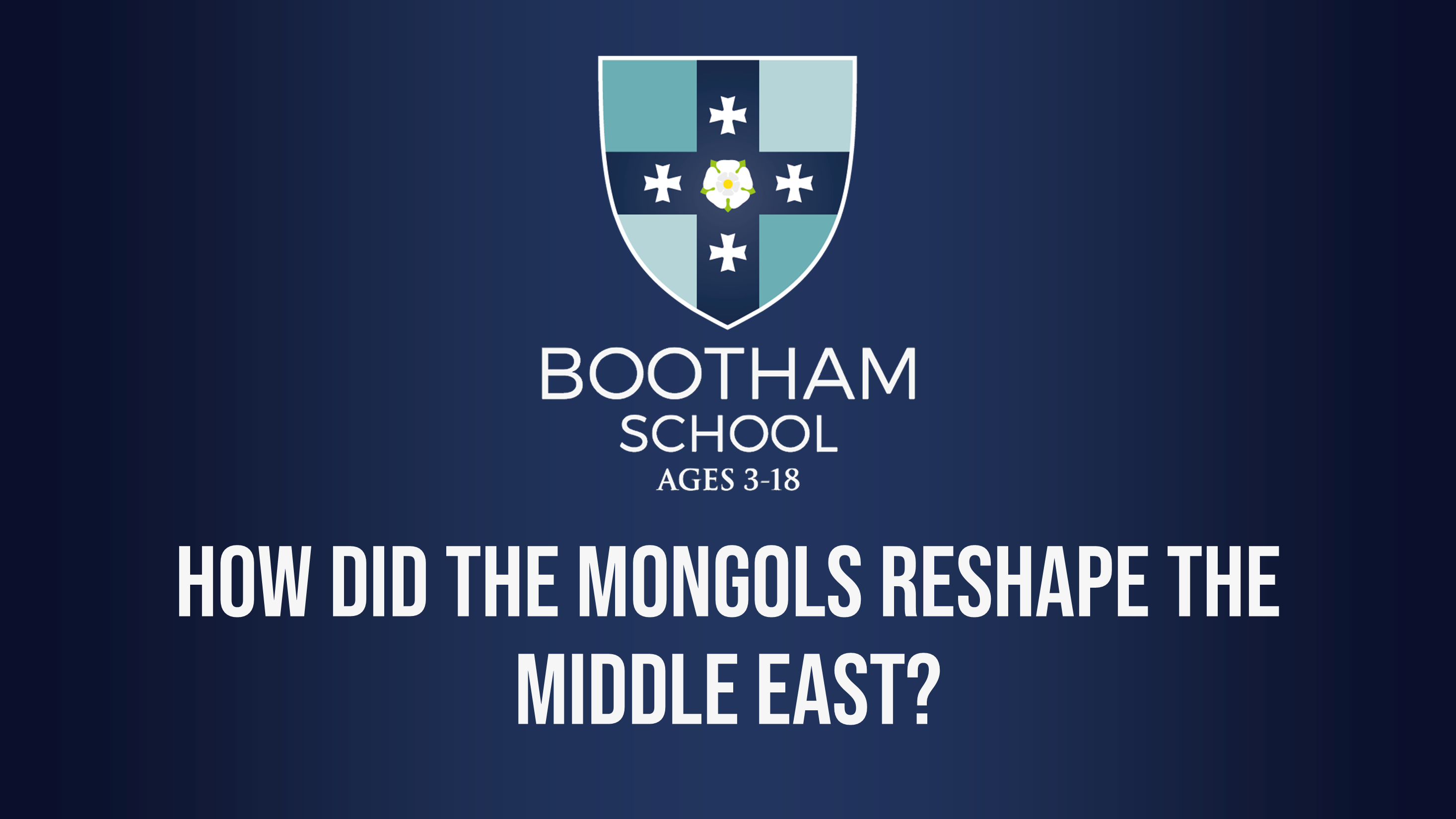 How did the Mongols reshape the Middle East?